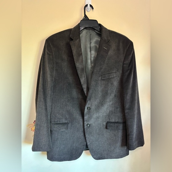 Y2K Chaps 1978 Ralph Lauren Blazer 46R Dark Brown Fine Rib Corduroy Sport Jacket - Picture 2 of 16